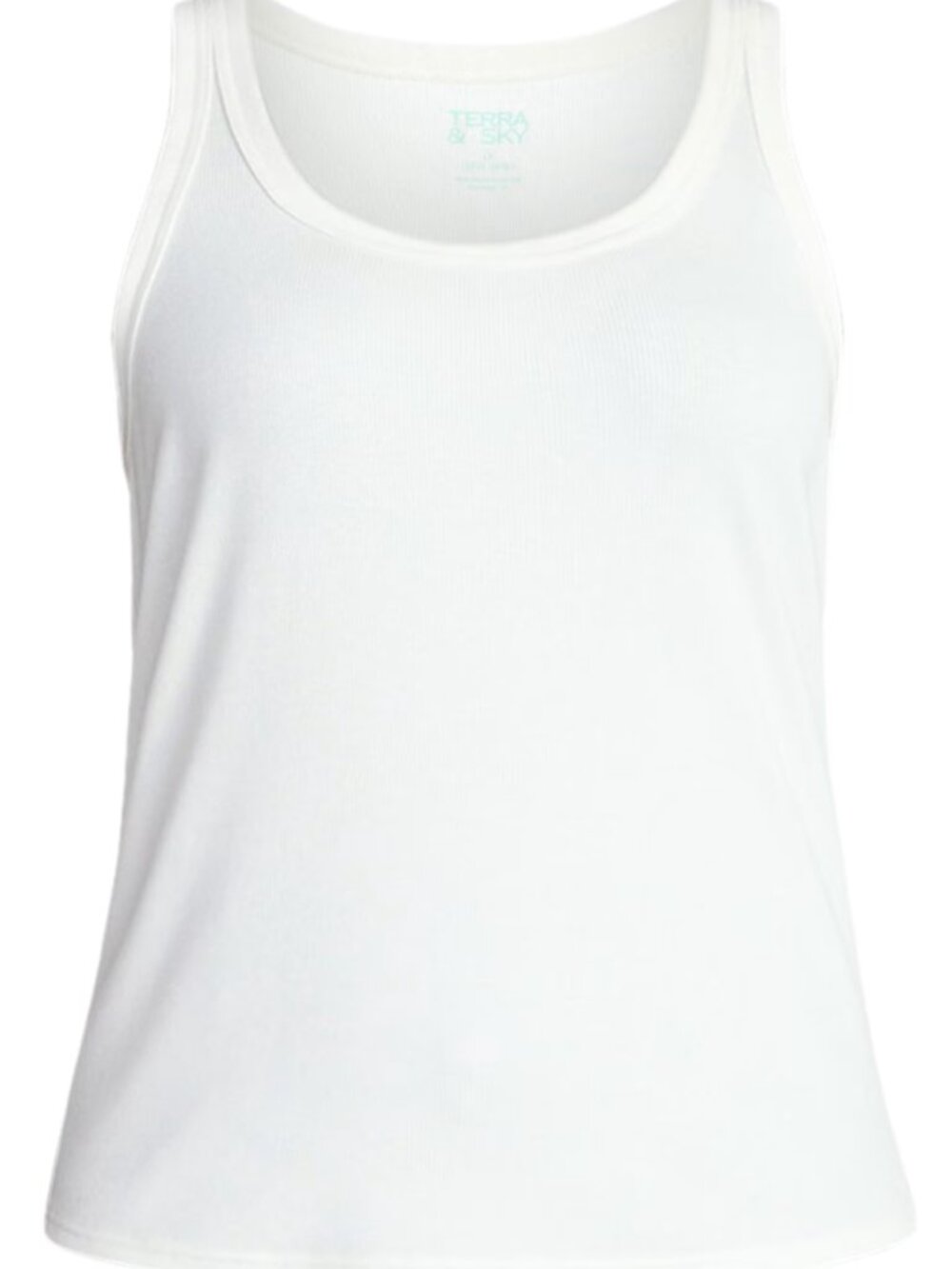Terra & Sky Ribbed Tank Top